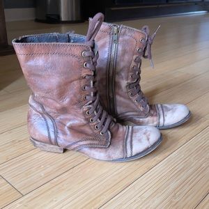 Distressed Steve Madden boots